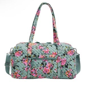 Vera Bradley Rosy Outlook Travel Duffel